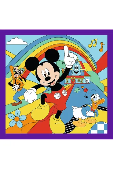 Puzzle 3w1 Miki i jego weso�a ekipa TREFL 34894 TR