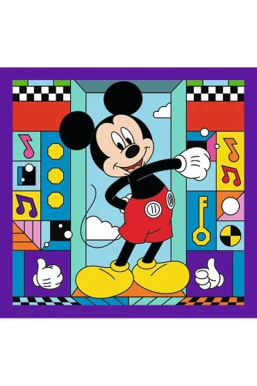Puzzle 3w1 Miki i jego weso�a ekipa TREFL 34894 TR