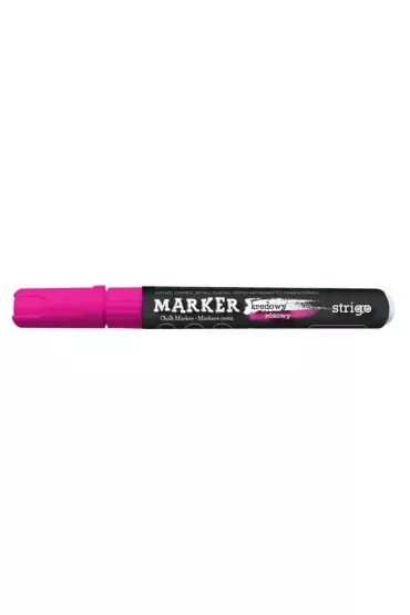 Strigo Marker kredowy z okr�g�� ko�c�wk� neonowy