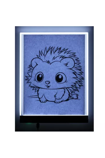 Deska kre�larska tablica tablet graficzny kalka do rysowania pod�wietlana LED A4