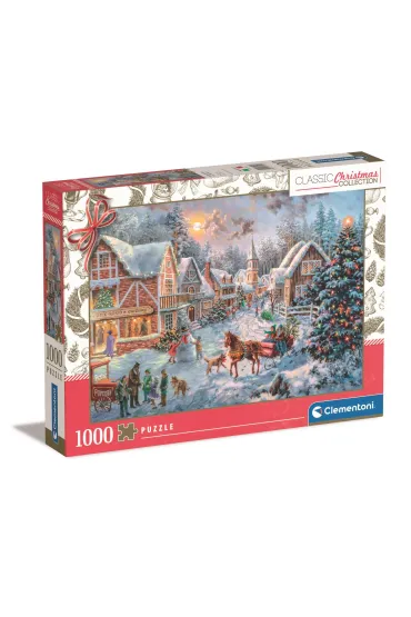 Puzzle 1000 el. Classic Christmas Collection Clementoni