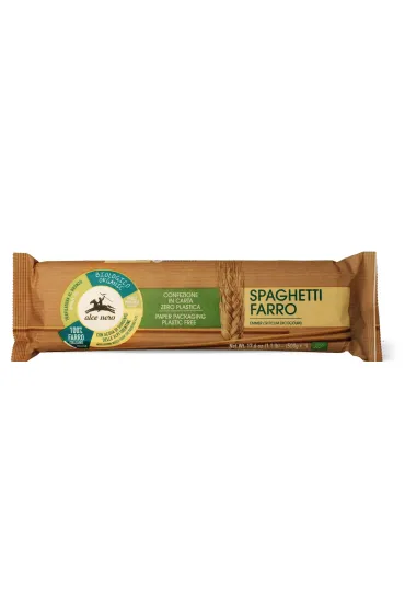 Alce Nero Makaron z p�askurki spaghetti 500 g Bio