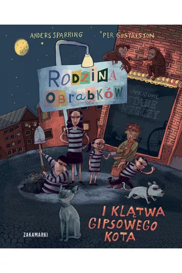 Rodzina Obrabk�w i kl�twa gipsowego kota - Per Gustavsson, Anders Sparring