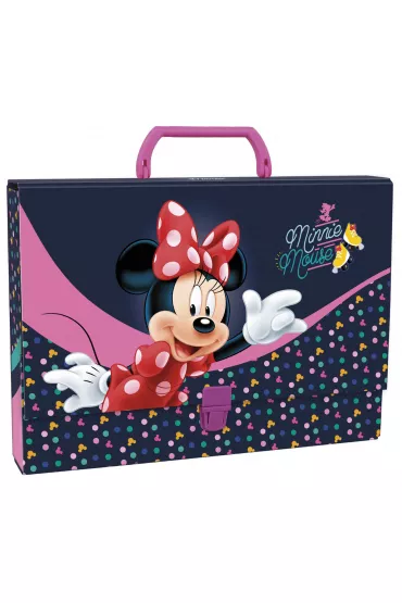 Myszka Minnie Teczka twarda z r�czk� A4 Minnie
