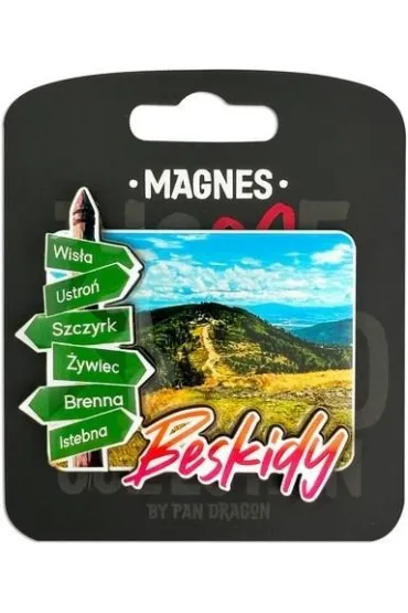 Pan Dragon Magnes I love Poland Beskidy ILP-MAG-C-BES-11