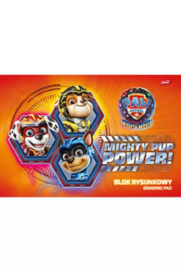 St. Majewski Blok rysunkowy A4 Psi Patrol 20 kartek