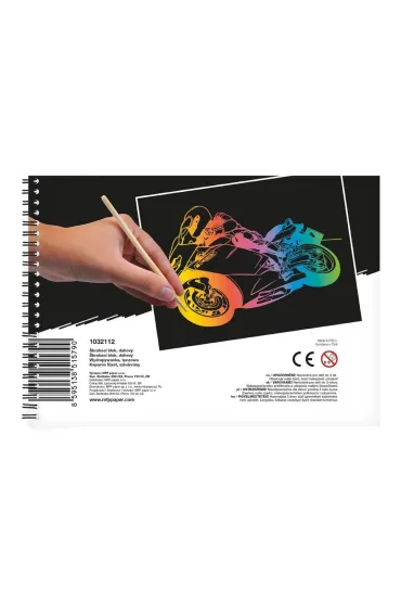 MFP Wydrapywanka t�czowa 20x14 cm, 10 arkuszy