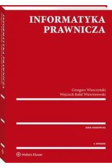 eBook Informatyka prawnicza pdf - Grzegorz Wierczy�ski