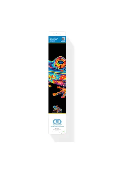 Diamond Dotz Haft diamentowy - Adults Flocked Neon Tree Frog 35.5x45.7cm