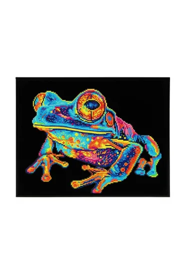 Diamond Dotz Haft diamentowy - Adults Flocked Neon Tree Frog 35.5x45.7cm