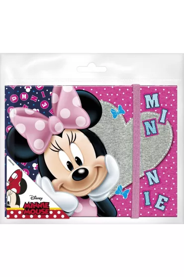 Myszka Minnie Pami�tnik z gumk� Minnie