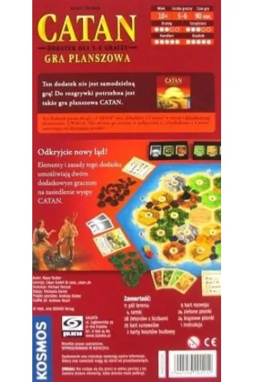 Catan. Dodatek dla 5-6 graczy Galakta
