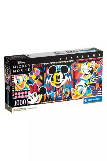 Puzzle 1000 el. Panorama - Disney Classics Clementoni