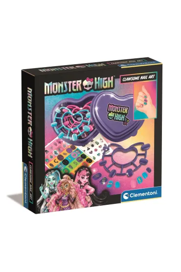 Monster High. Ozdoba paznokci Clementoni