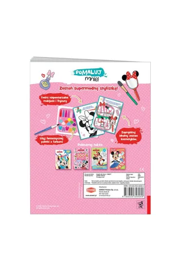 Disney Minnie. Pomaluj mnie