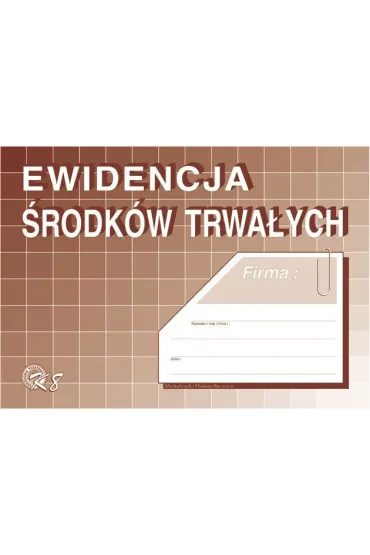 Michalczyk i Prokop Druk Ewidencja �rodk�w trwa�ych A5 MICHALCZYK &PROKOP K-8U