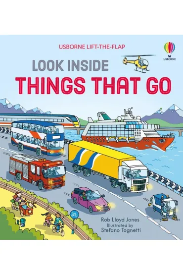 Look Inside Things That Go wer. angielska - Rob Lloyd Jones