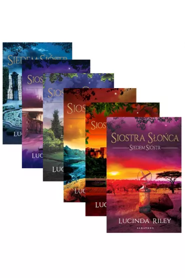 Pakiet Siedem Si�str. Tomy 1-6: Siedem Si�str, Siostra Burzy, Siostra Cienia, Siostra Perly, Siostra Ksi�yca, Siostra S�o�ca - Lucinda Riley