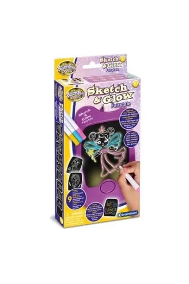 Tablet Sketch&Glow - Bajki Brainstorm Toys