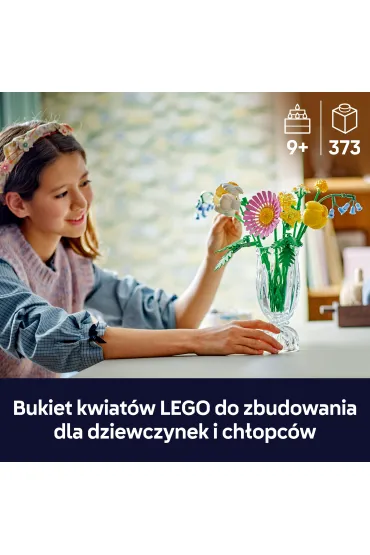 LEGO Botanicals Ma�y s�oneczny bukiet 10347