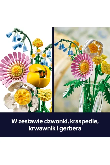 LEGO Botanicals Ma�y s�oneczny bukiet 10347