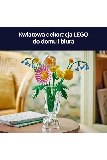 LEGO Botanicals Ma�y s�oneczny bukiet 10347
