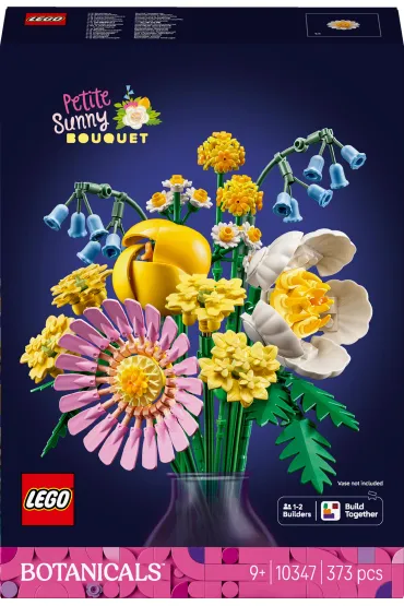 LEGO Botanicals Ma�y s�oneczny bukiet 10347