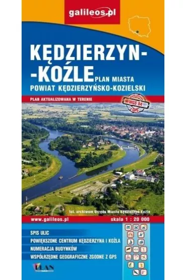 K�dzierzyn-Ko�le plan miasta powiat K�dzierzy�sko-Kozielski 1:20000/Galileos/
