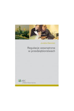 (e) Regulacje wewn�trzne w przedsi�biorstwach