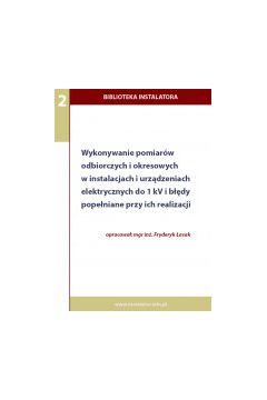 (e) Wykonywanie pomiar�w odbiorczych