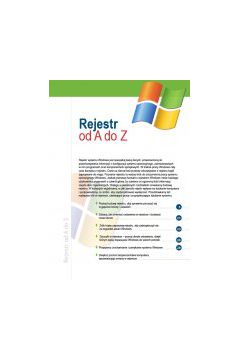 (e) Rejestr od A do Z