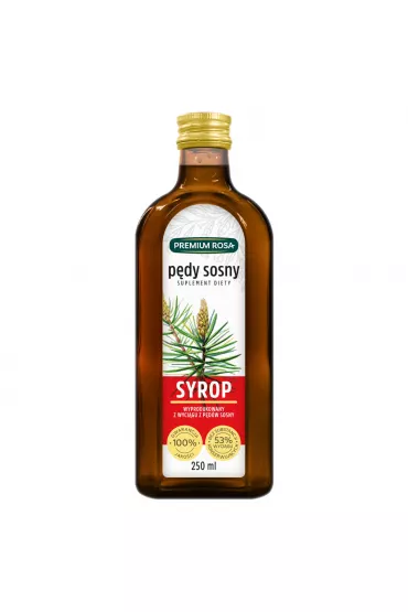 Premium Rosa Syrop z pdw sosny - suplement diety 250 ml
