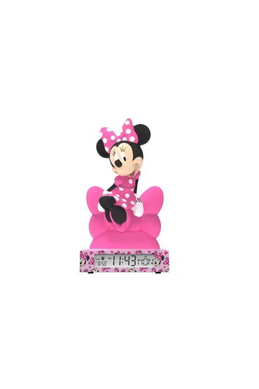 Lampka 3D z budzikiem Minnie MN4500