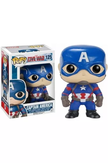 Figurka Civil War Captain America 125 Funko Pop