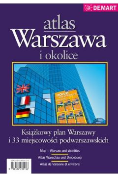 Warszawa i okolice atlas