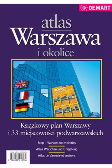 Warszawa i okolice atlas