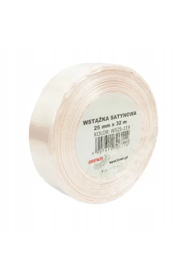 Brewis Wst��ka satynowa szampa�ska 25mm x 32m