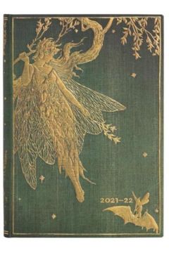 Paperblanks Kalendarz ksikowy midi 2021-2022 Olive Fairy