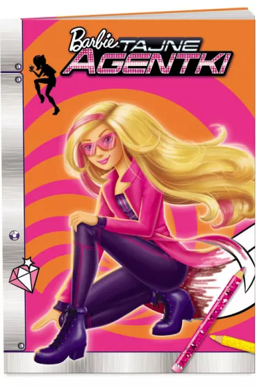 Barbie. Kolorowanka. Tajne agentki