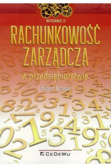 Rachunkowo�� zarz�dcza w przedsi�biorstwie - Edward Nowak