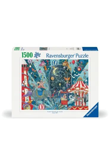 Puzzle 1500 el. Fantastyczne weso�e miasteczko Ravensburger