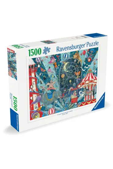 Puzzle 1500 el. Fantastyczne weso�e miasteczko Ravensburger