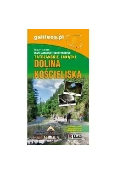 Mapa turystyczna - Dolina Ko�cieliska 1:20 000