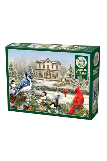 Puzzle 1000 el. Ptasie zebranie Cobble Hill - Greg Giordano