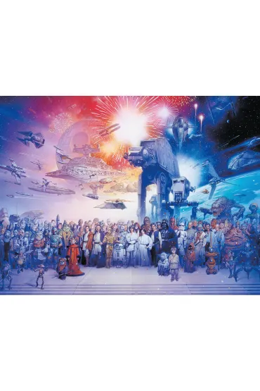 Puzzle 2000 el. Uniwersum Gwiezdnych Wojen Ravensburger
