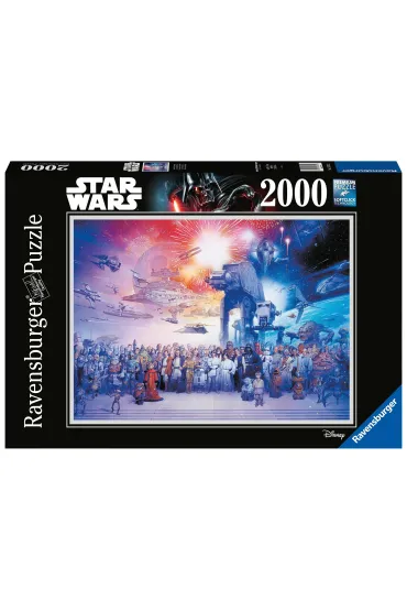Puzzle 2000 el. Uniwersum Gwiezdnych Wojen Ravensburger