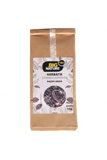 Big Nature Herbata czarna Superior Rajski Smak 100 g