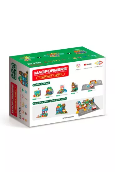 Magformers Town Set - market