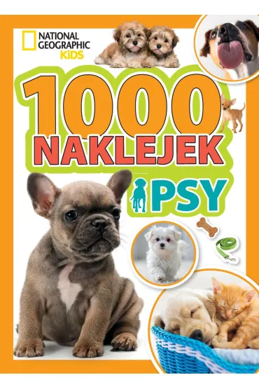 1000 naklejek. Psy. National Geographic Kids - Dominika  Skrzypek T�um