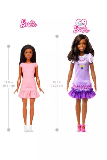 Moja Pierwsza Barbie Lalka + piesek HLL20 Mattel